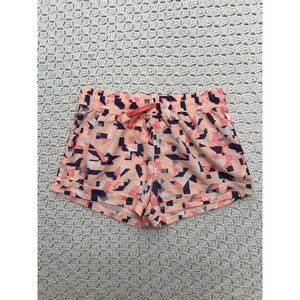 Under Armour Shorts Girls Size Youth YXL Orange/navy  Heatgear Activé Running
